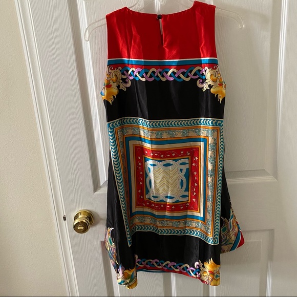 BCBGMaxAzria A-Shape Silk Dress - Picture 4 of 9